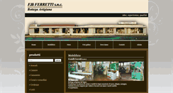 Desktop Screenshot of fratelliferretti.com
