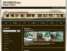 Tablet Screenshot of fratelliferretti.com